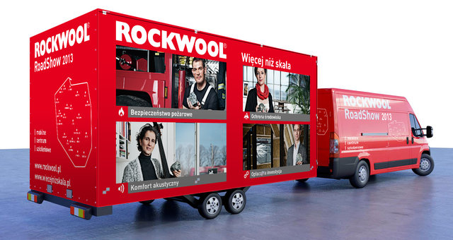 Mobilne Centrum Szkoleniowe ROCKWOOL RoadShow 2013 znów w trasie – nowe szkolenia i prezentacje
