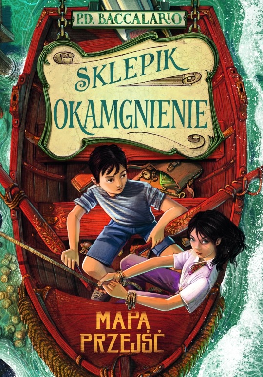 Sklepik Okamgnienie. Tom 3. Mapa przejść – Pierdomenico Baccalario